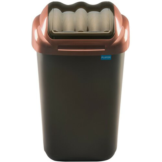 Picture of Waste basket Fala 15l, black-yellow