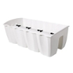 Picture of Box on the balcony railing Crown 600 - white