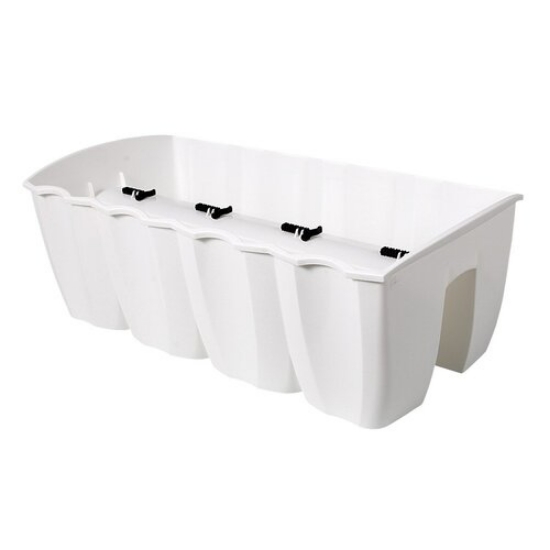 Picture of Box on the balcony railing Crown 600 - white