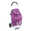Picture of Shopping bag on Malaga Fialová wheels