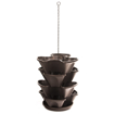 Picture of Floral cascade 4 part. Brown