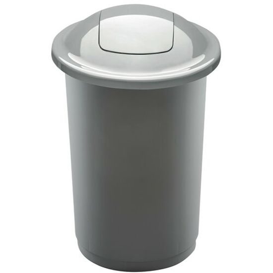 Obrázek z Odpadkový koš na tříděný odpad Top Bin 50 l, stříbrná 