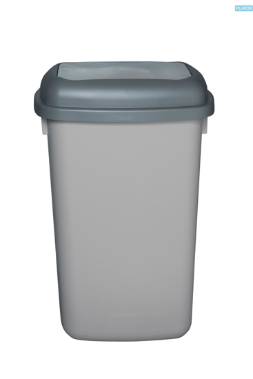Picture of Basket waste 45l quatro silver