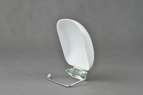 Picture of WC paper holder white with flap
