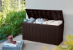 Obrázek z Keter Zahradní úložný box Comfy Box 270l  hnědý  