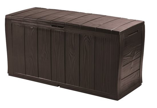Picture of Zahradní úložný box SHERWOOD 270l hnědý