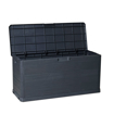Picture of Zahradní úložný box dřevo 280l antracit