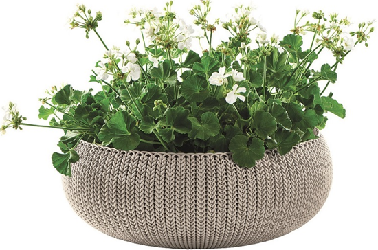 Obrázek z Květináč COZY Planter L 22,8l pískový 