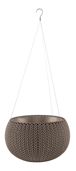 Picture of Květináč COZY Planter S závěsný 3,2l hnědý