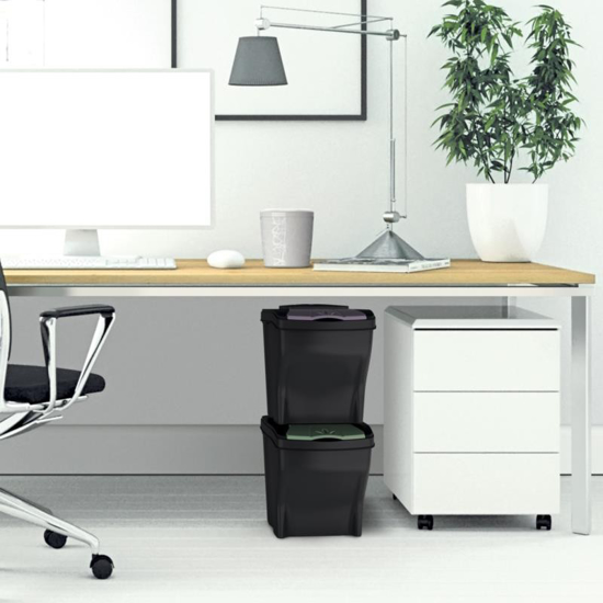 Picture of Koš na tříděný odpad Poker Office set 2x20l