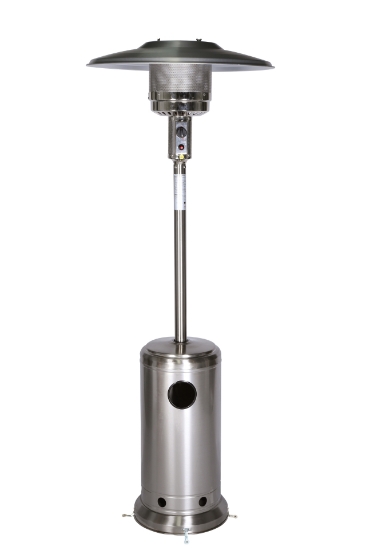 Obrázek z Plynový terasový ohřívač HŘIB NEREZ s regulátorem a ochranným obalem 