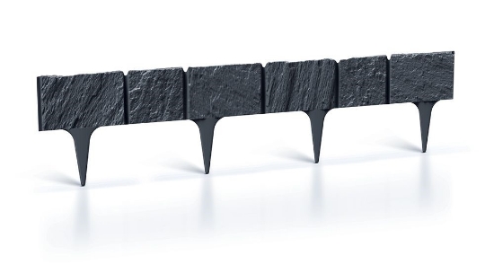 Obrázek z Lem trávníku palisáda GARDEN STONE 3,9m antracit 
