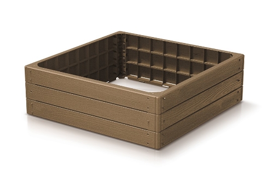 Picture of Vyvýšený záhon BASE WOODY naturo ECO 75,6 cm