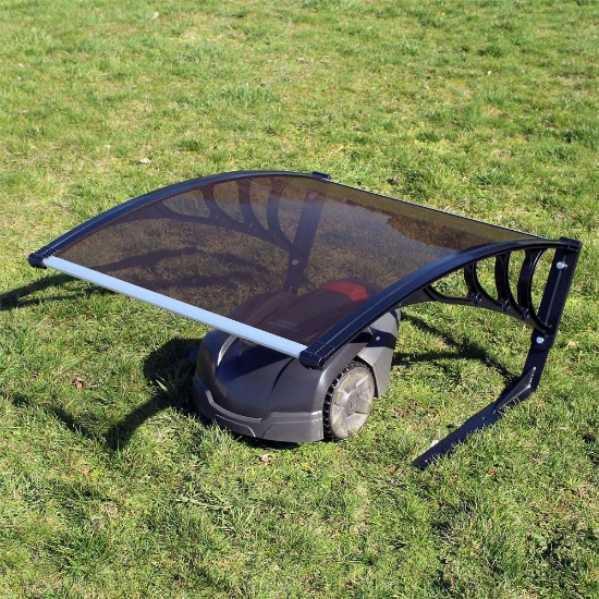 Obrázek z Přístřešek pro robotickou sekačku hnědý 80x60x40 