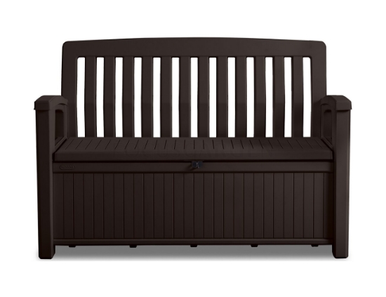 Picture of Lavice Patio Bench hnědá