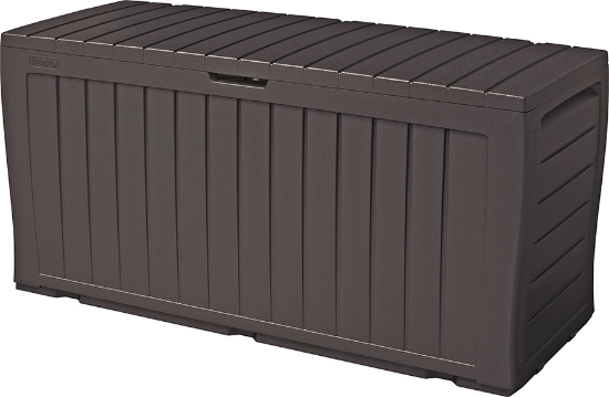 Obrázek z Zahradní úložný box MARVEL PLUS 270l hnědý 