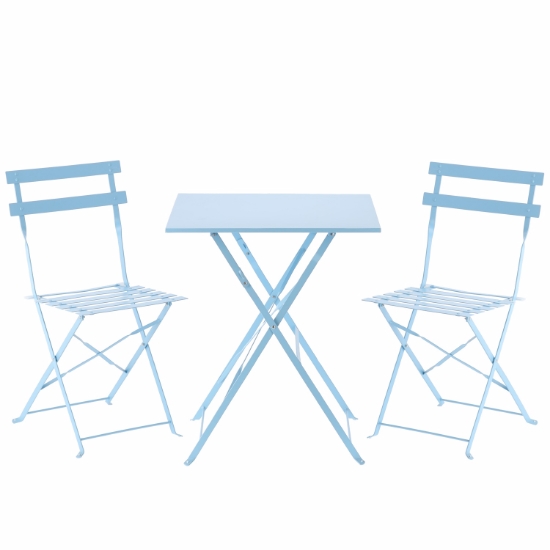 Picture of Skládací bistro set Bety modrá
