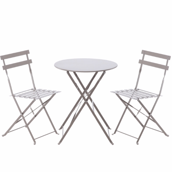 Picture of Skládací bistro set Bea šedý
