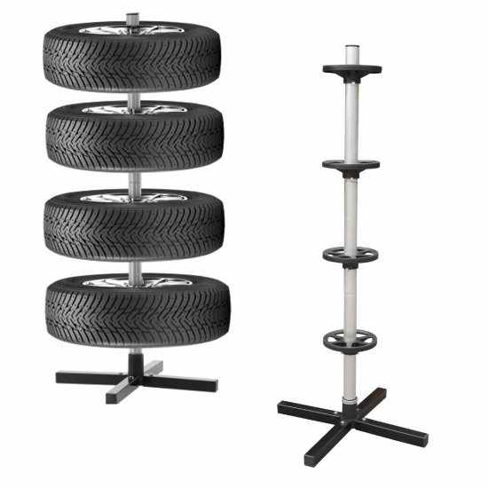 Obrázek z Stojan na pneumatiky do 100 kg, 45x45x105 cm 