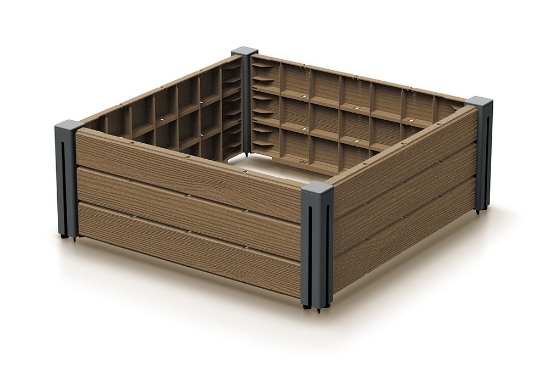 Obrázek z Vyvýšený záhon BASE PLANT 61,8 cm - naturo ECO 