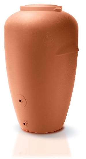 Obrázek z Sud na dešťovou vodu AQUACAN 440l - terakota 