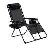 Obrázek z Skládací zahradní lehátko „ZERO GRAVITY“ s podstavcem, kapsou a opěrkou hlavy 