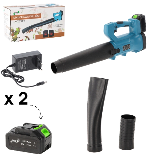 Obrázek z Foukač na listí 1500 W, 21 V 