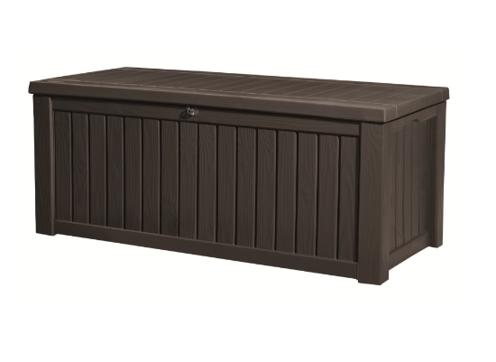 Obrázek z zahradní box Rockwood 570 L hnědá 