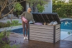Obrázek z zahradní box Deco 870 L jasan 