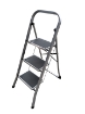 Obrázek z Schůdky ocelové Stabilo NEW 3, šedý, 150 kg 
